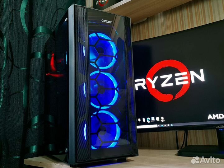 Игровые и супер быстрые пк intel i5 Ryzen 5