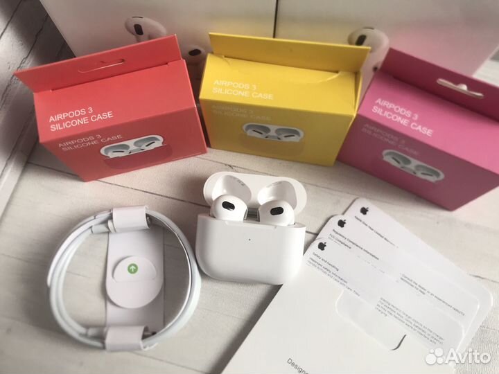 Airpods 3 + чехол