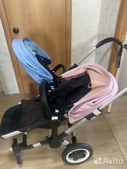 Коляска для двойни,погодок,bugaboo donkey twin