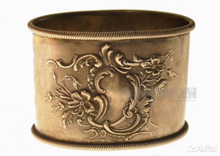 Серебряное кольцо под салфетки, антиквариат