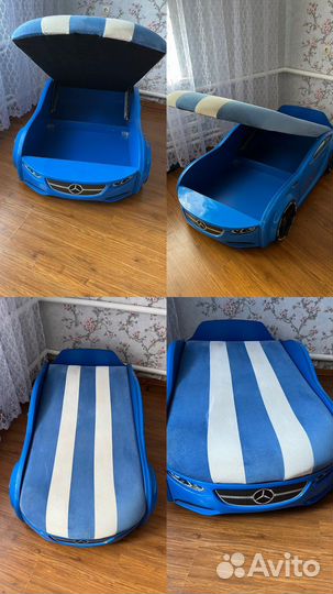 Детская кровать машинка бу