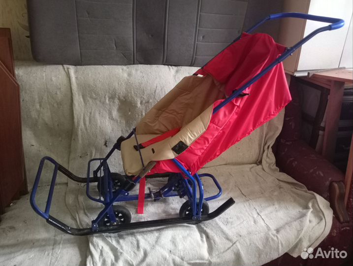 Коляска санки