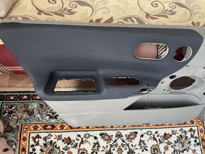 Обшивка дверей renault megane 2