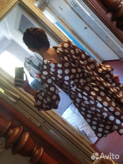 Платье в горошек