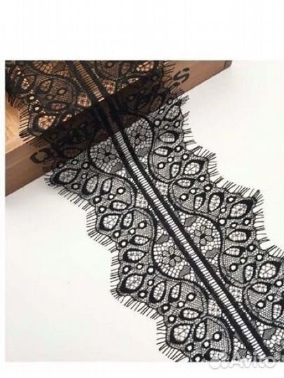 Французское кружево с ресничками