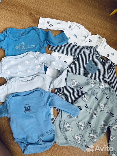 Вещи пакетом от 0 до 6 месяцев