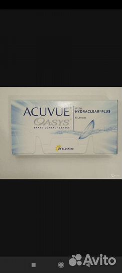 Контактные линзы Acuvue Oasys
