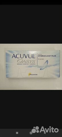 Контактные линзы Acuvue Oasys