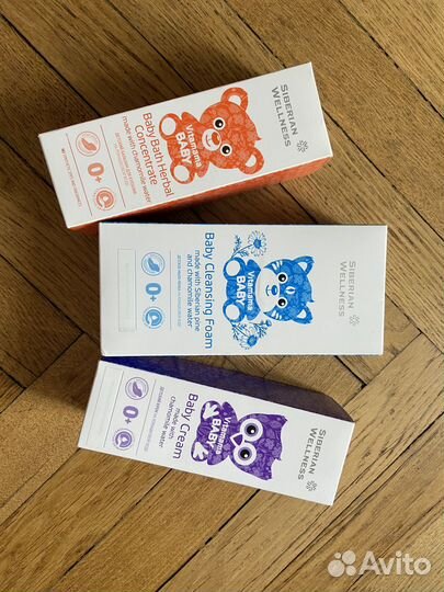 Набор для ухода за новорожденным Siberian Wellness