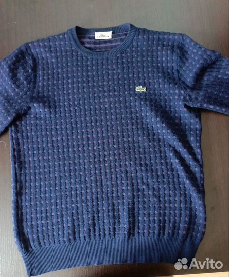 Винтажный свитер lacoste ориг