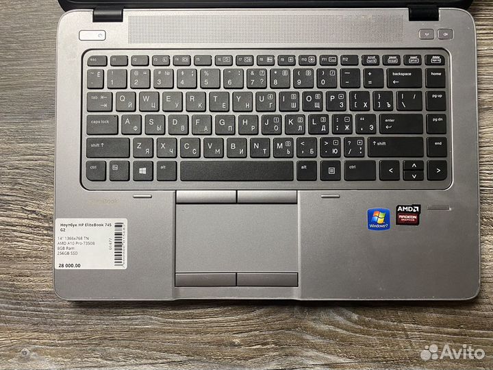 Ноутбук HP EliteBook 745 G2
