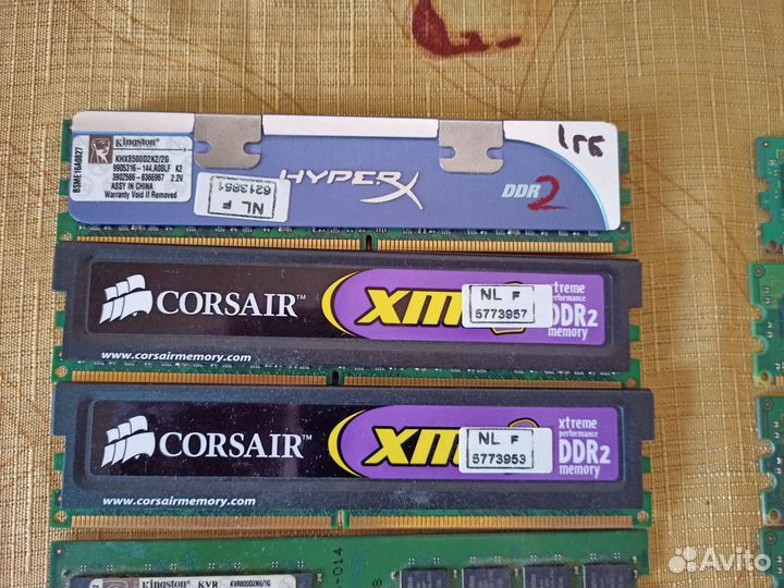 Оперативная память DDR, DDR2,DDR3