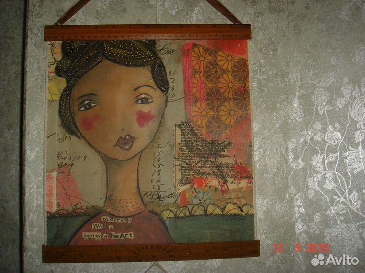 Картина печать на холсте