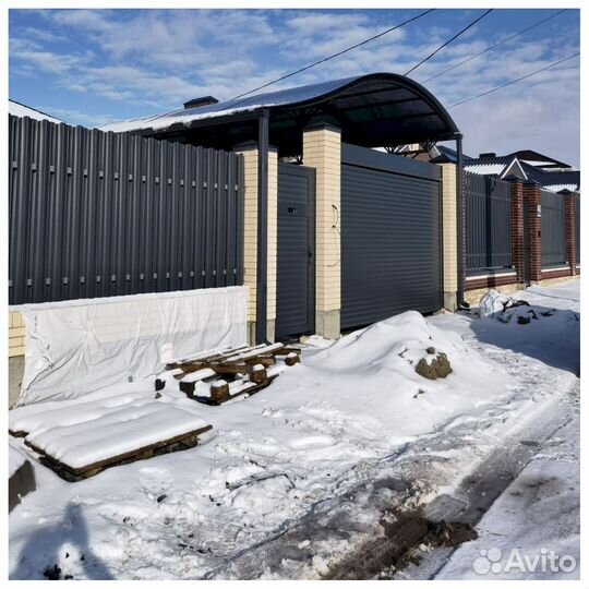 Ворота алютех роллетные