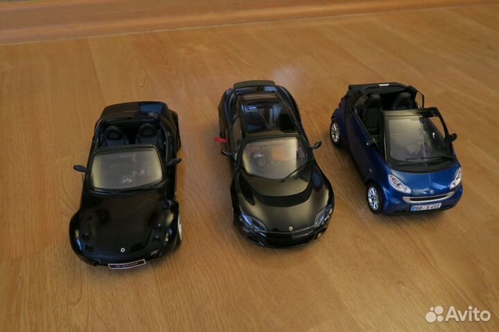 Модели 1:18 Smart Lotus kyosho AutoArt minichamps