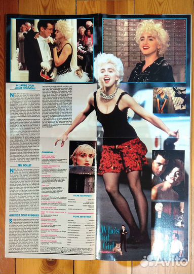 Журнал постеры Madonna Мадонна