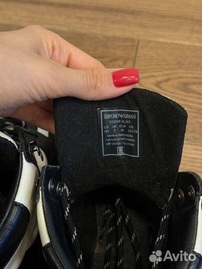 Ботинки женские emporio armani