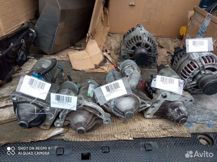 Стартер peugeot