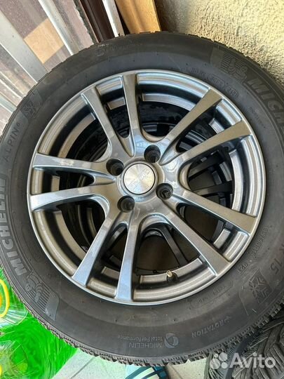 Литье диски r15 4x100 на hyundai solaris киа рио