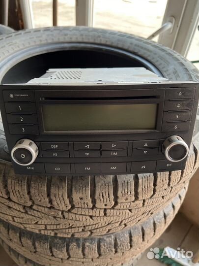 Оригинальная магнитола volkswagen touareg 1
