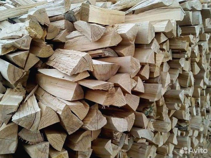 Дрова березовые. Колотые