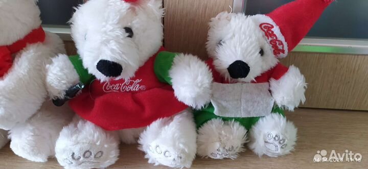 Coca cola мишки, 4шт