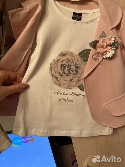 Костюм-тройка 104-110 р новый