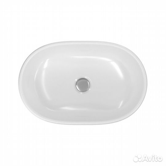 Раковина чаша круглая 410x410x140 белая VA13NS14