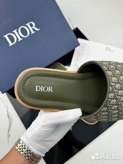 Шлепанцы мужские Dior