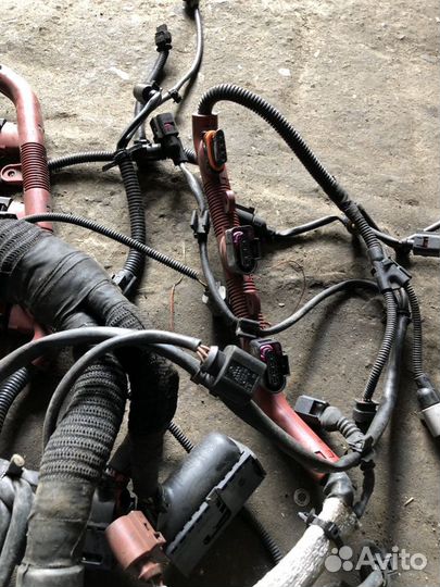Жгут проводов мотора Audi A8 3.2 FSI BPK