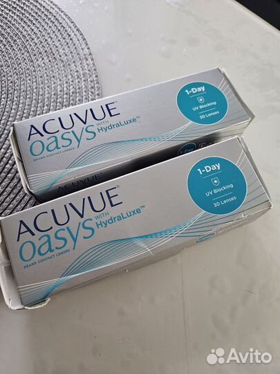 Линзы контактные (3 шт.) acuvue oasys 1 day