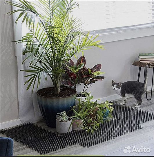 Антицарапки коврик для кошек антигадин