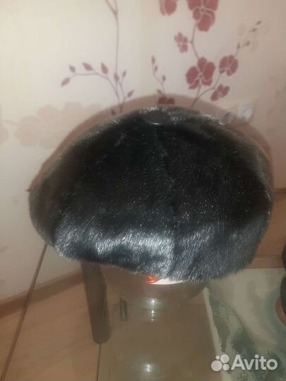 Меховая мужская кепка