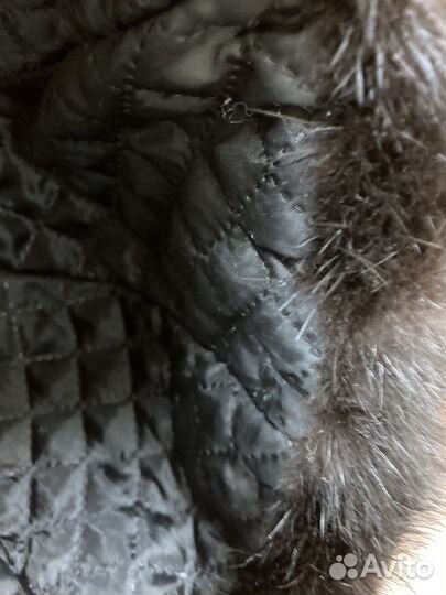 Шапка норковая женская