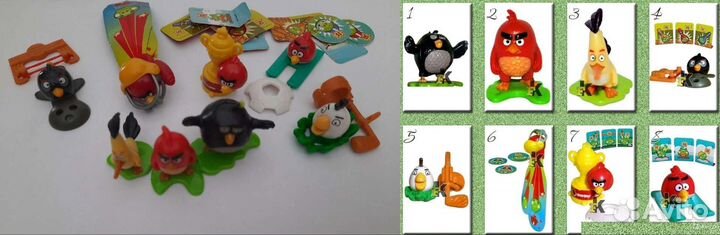 Киндер сюрприз Angry Birds