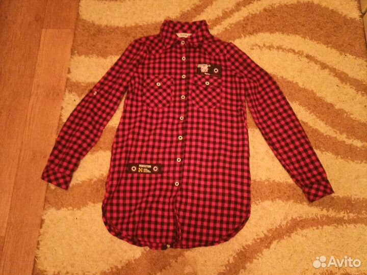 Рубашка на девочку подрастковая