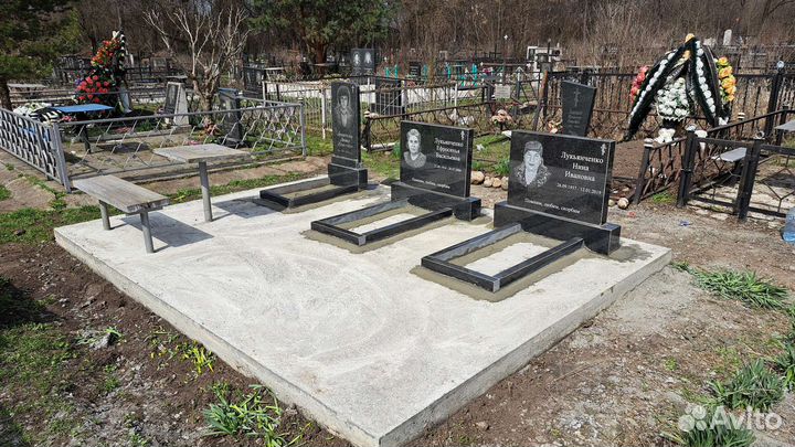 Все работы на кладбище