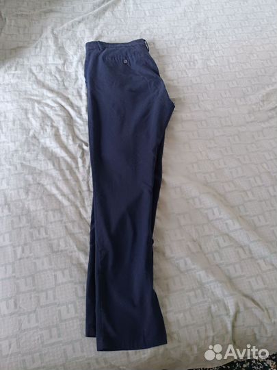 Zara классические синие брюки