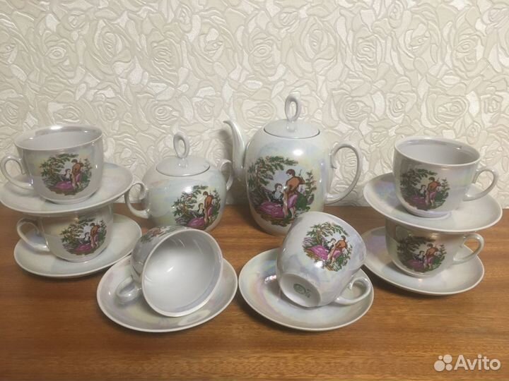 Сервиз чайный кофейный, чашки