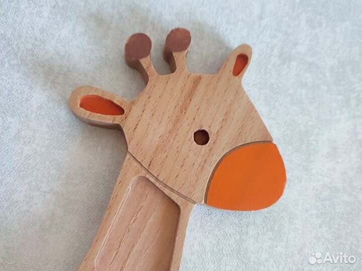 Эко сортер Жираф деревянный
