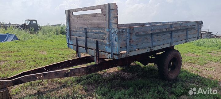 Телега для трактора одноосная