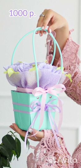 Сладкие букеты из конфет