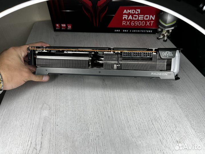 RX 6900XT 16Gb Red Devil Отличная, с компа + чек