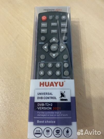 Пульт ду Huayu DTB-T2+2