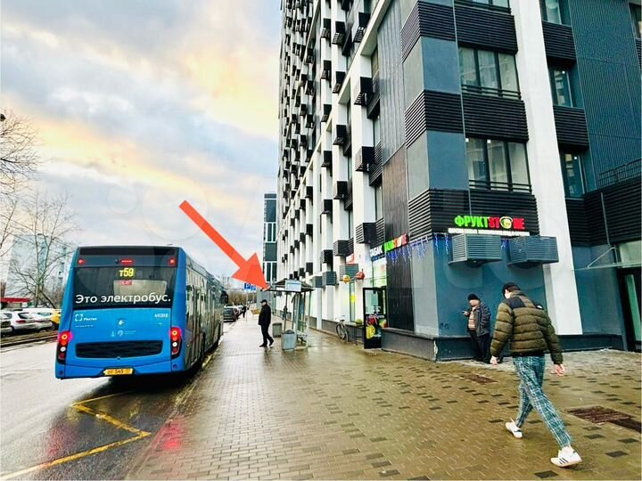 Продуктовый магазин,бизнес ЖК, 1 линия,остановки