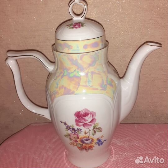 Чайник GDR, сервиз Польша по предметам