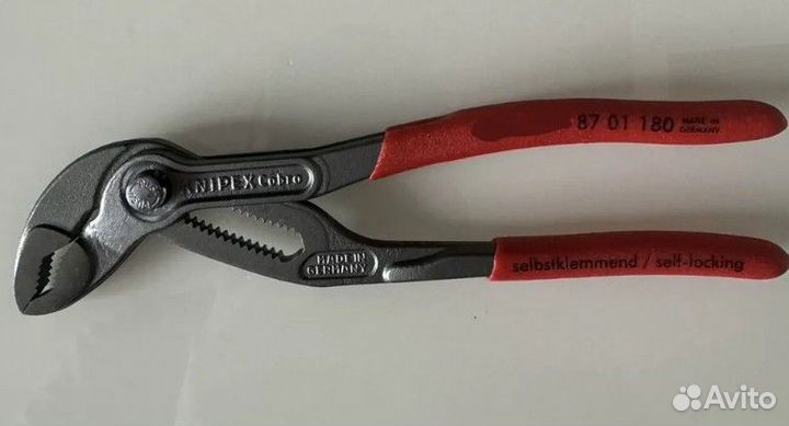 Knipex Cobra180 мм Высокотехнологичные сантехничес