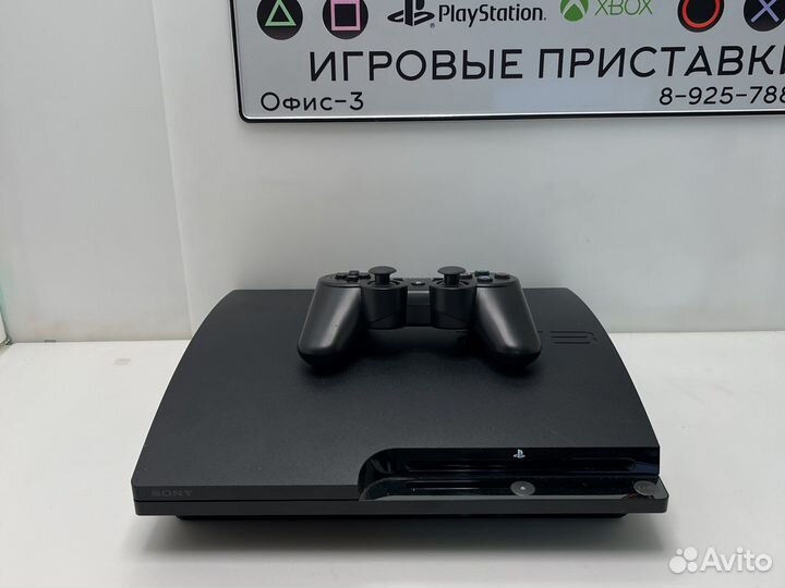 Sony PS3 slim 500 гб кобра + 50 игр