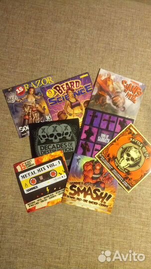 CD из английского metal hammer (43 шт)