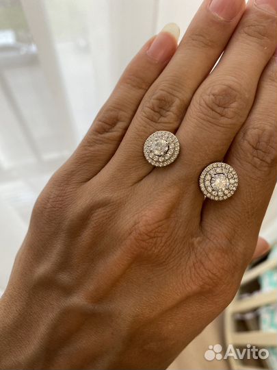 Серебряные серьги